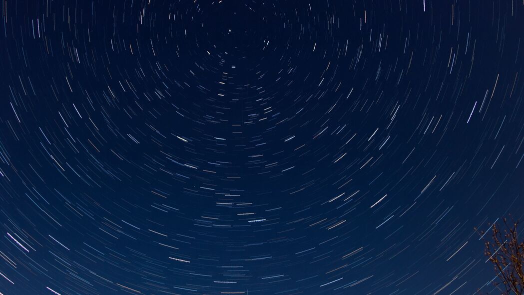 4K超清圆形模糊星星壁纸，高清3840x2160风景图片，一键下载！