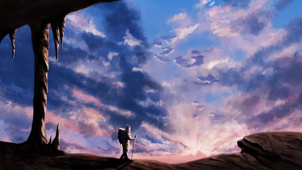 宇航员探索太空高清4K壁纸，3840x2160超清下载，肆虐你的视觉盛宴！