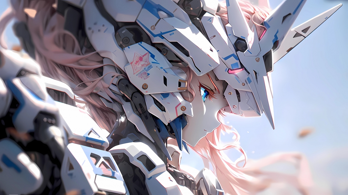 机甲少女战士，绝美4K动漫壁纸，高清3840x2160大图下载