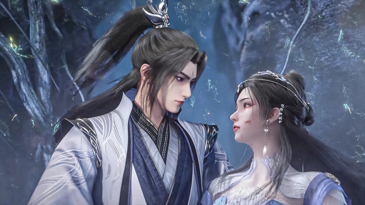 仙逆王林婉儿，精选4K超高清动画壁纸（3840x2160）免费下载