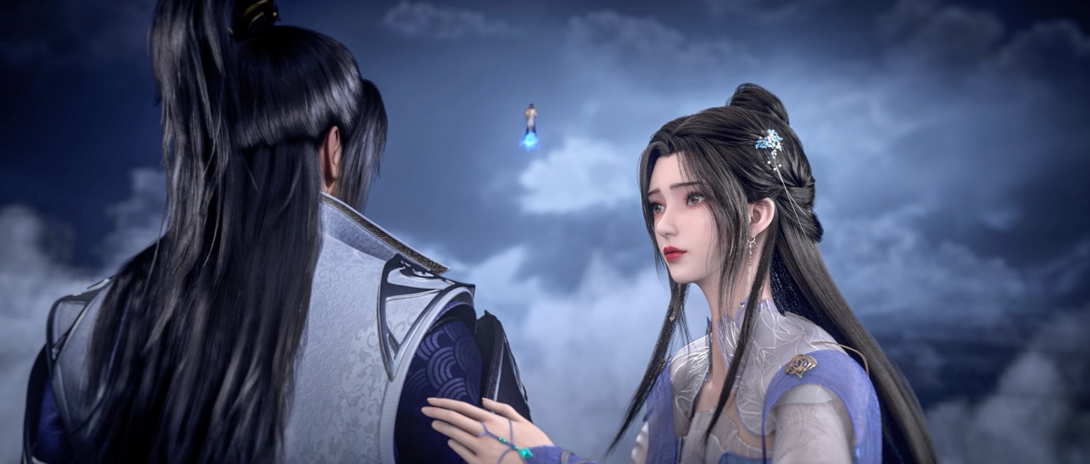 仙逆动画壁纸精选，王林婉儿高清5K电脑壁纸，4K动漫美图，5880x2504超高清下载