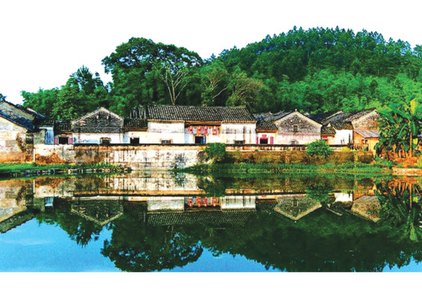 农村风光PNG透明背景素材，高清摄影风景PSD设计资源下载