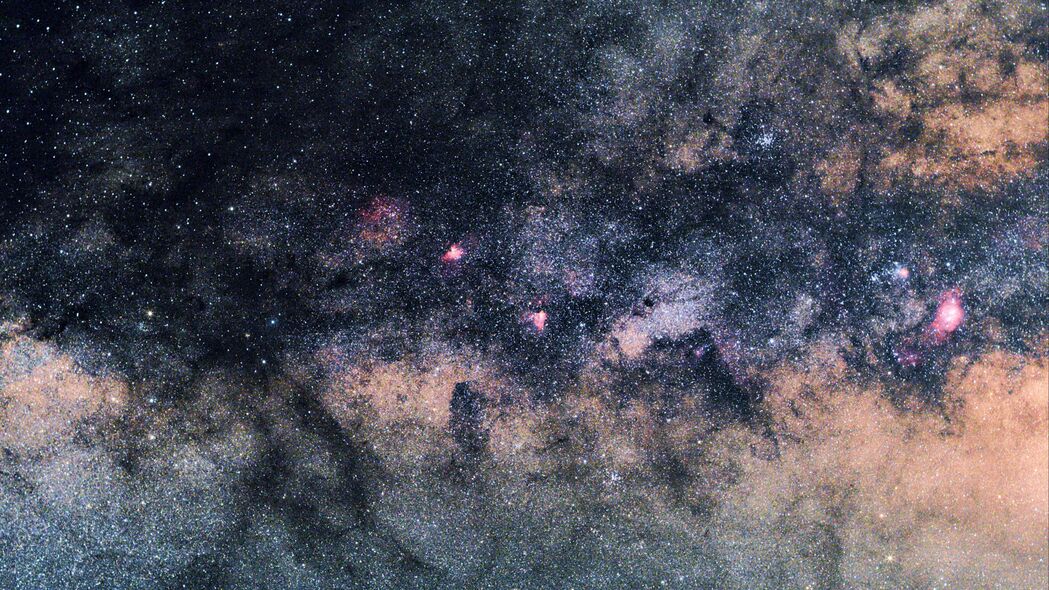 探索宇宙奥秘，绝美4K星空壁纸，银河闪烁，3840x2160超清下载！