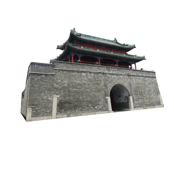 北京鼓楼PNG透明背景图片，高清风景设计素材免费下载