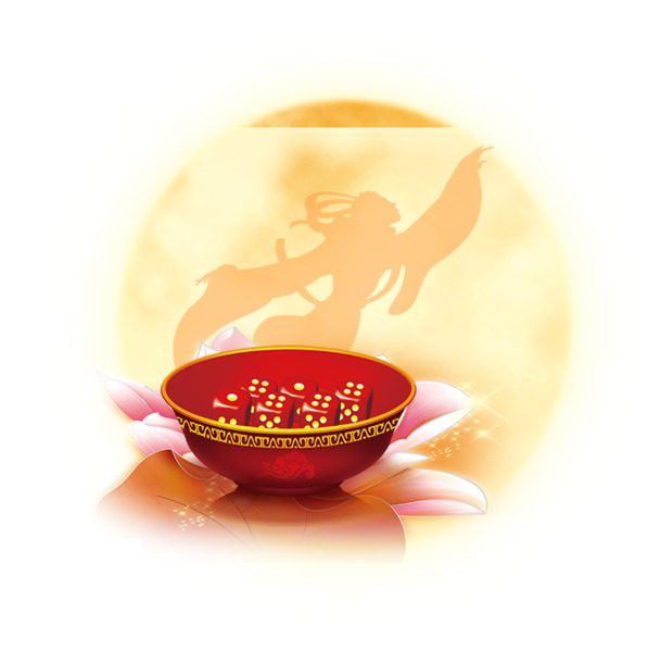 圆月高清PNG透明图，中秋节节日元素设计素材免费下载