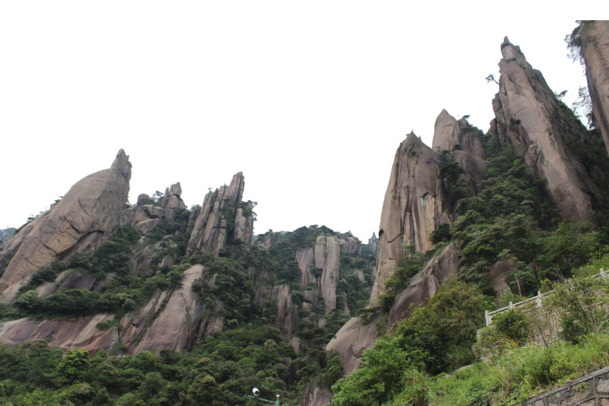 三清山自然景观PNG透明背景高清摄影素材，免费下载设计元素
