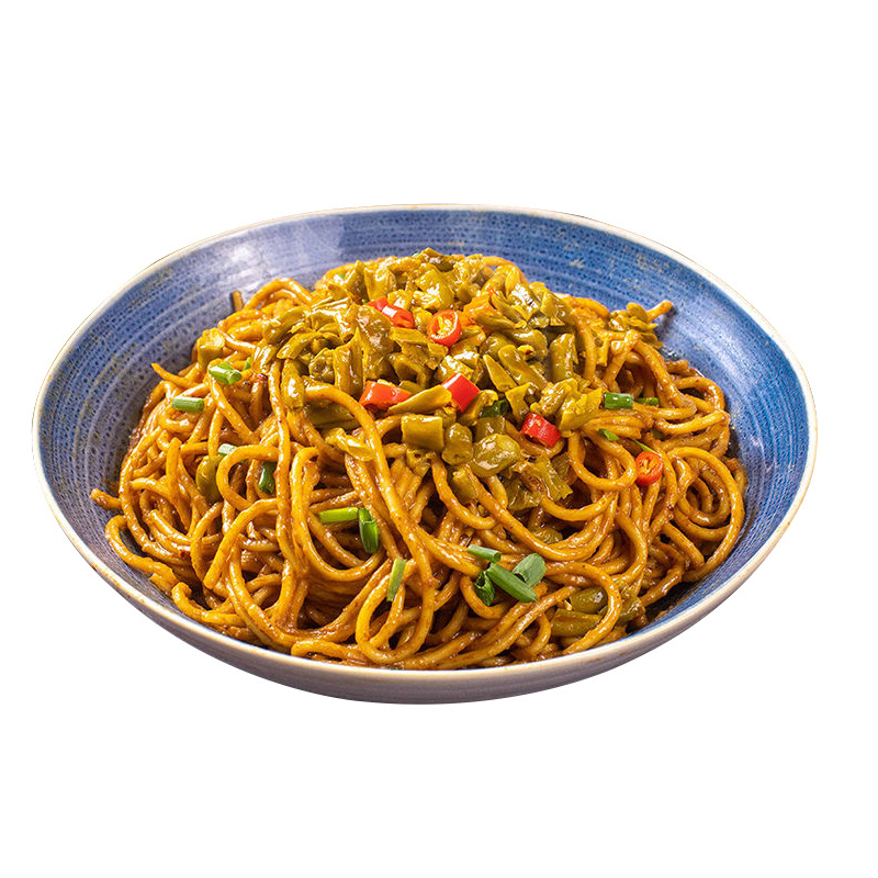 热干面美食高清PNG素材，一碗诱人热干面免扣元素，设计无忧下载