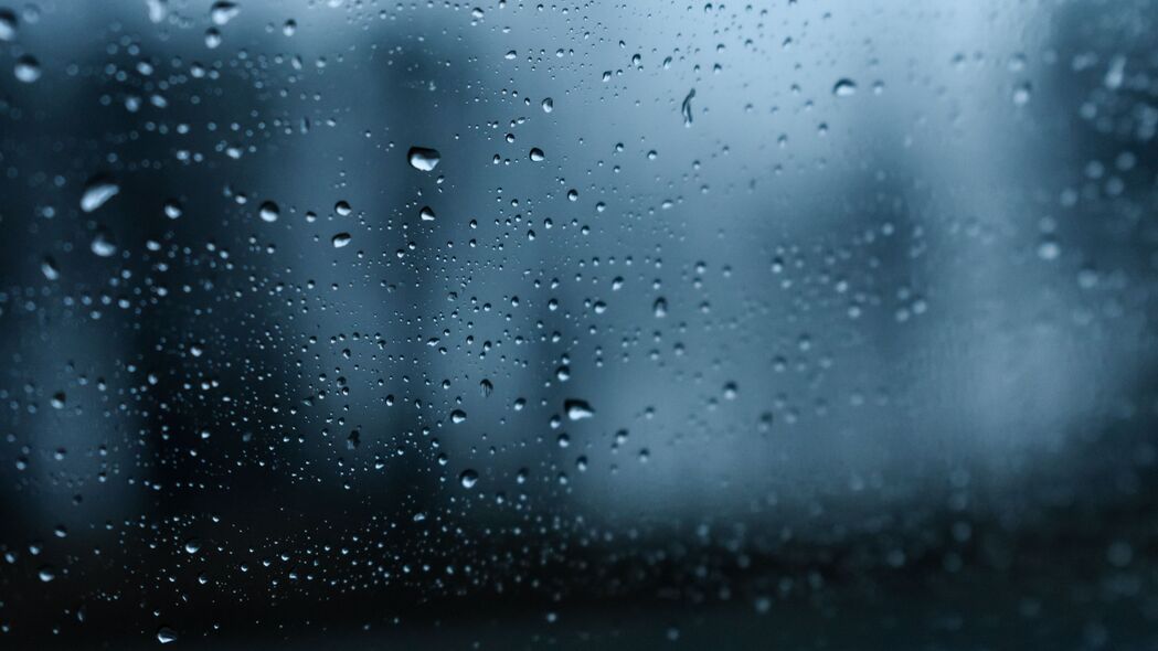 4K高清雨滴玻璃壁纸，3840x2160超清背景图片，免费下载