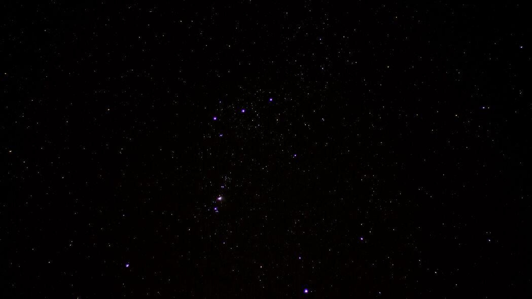星空深邃，4K高清壁纸，星星闪耀，深色星空3840x2160壁纸免费下载