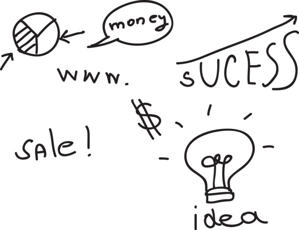 Handwritten Black Light Bulb PNG with HD Transparency for Decorative Elements, Ink Brushstrokes, and Design Materials - Free Download
