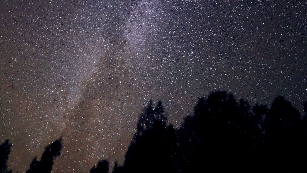 星空剪影，高清4K星星空间壁纸 3840x2160 下载