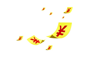 创意合成优惠券设计素材，扁平手绘金币PNG透明图片，漂浮元素，高清下载