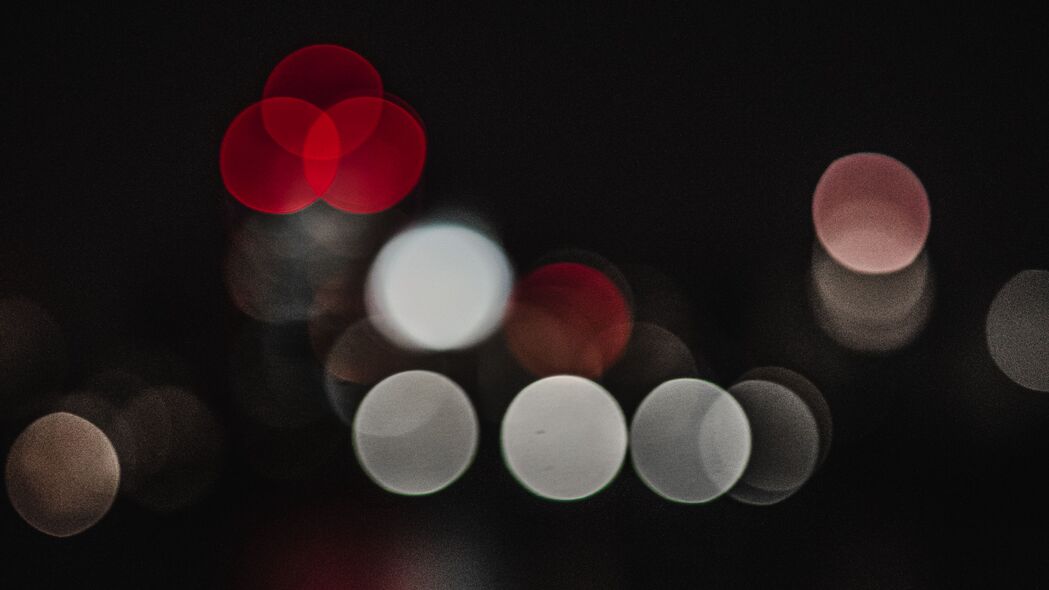 眩光多色散焦斑点，超清4K壁纸下载，3840x2160高清背景图片