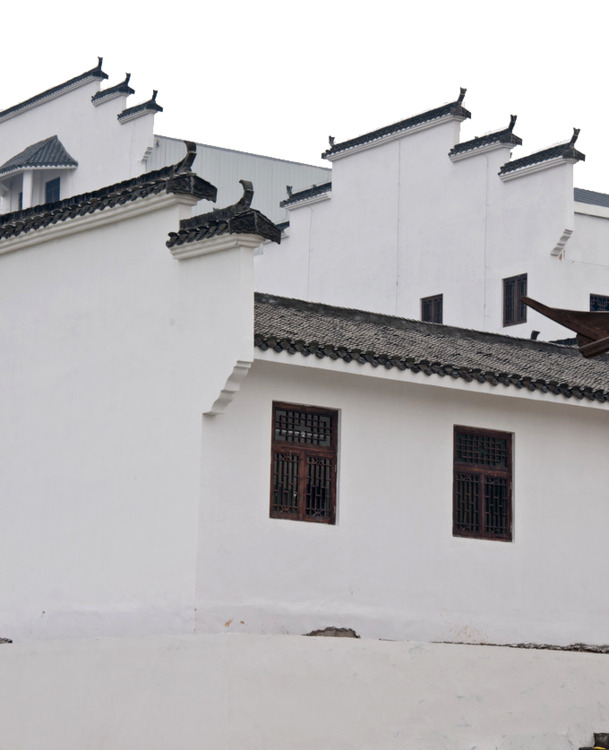 徽派建筑高清PNG，透明背景设计素材，摄影风景元素免费下载