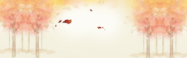淘宝女装秋装手绘banner素材，高清PNG透明背景，设计元素丰富，一键下载！