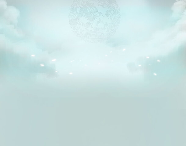 绿色梦幻游戏背景，古典中国风PNG透明图片，高清设计素材下载
