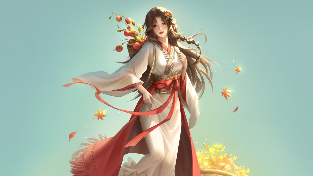 动画《完美世界》火灵儿，精选4K超清动漫壁纸，高清3840x2160大图免费下载