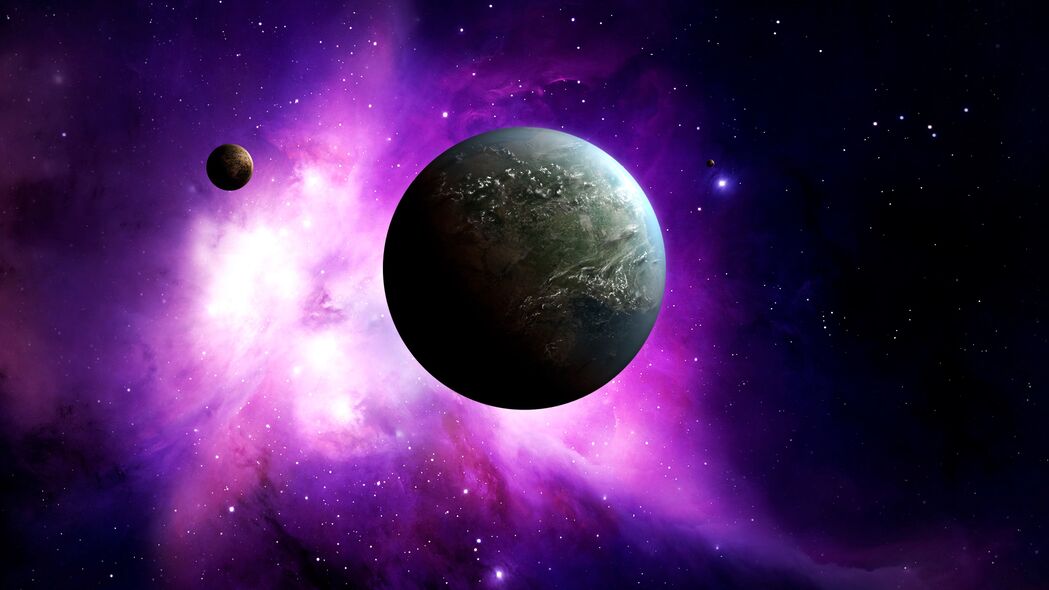 空间奥秘，行星、恒星与星云之美，精选4K高清壁纸，3840x2160分辨率任你下载