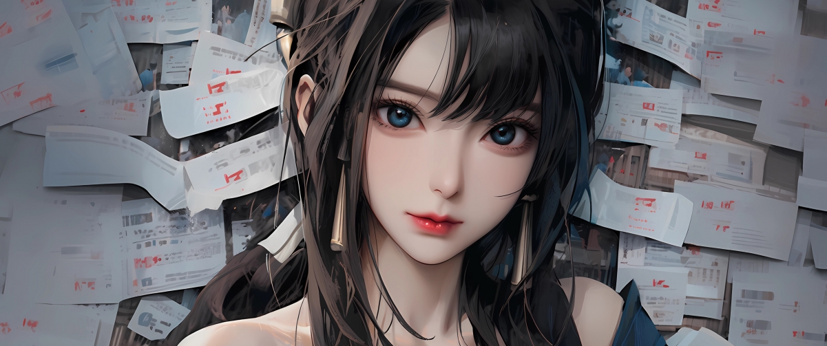 王者荣耀美女不知火舞带鱼屏4K壁纸，3440x1440高清动漫图片下载
