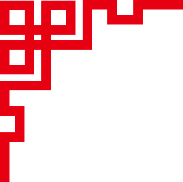 中国风古风角花角框PNG透明图片，高清装饰元素边框设计素材下载