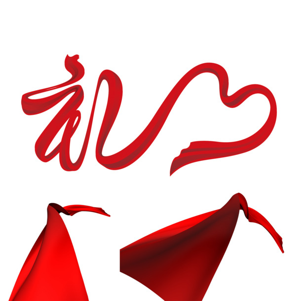 幕布间隔条高清PNG透明素材，漂浮彩带元素，AI设计可下载