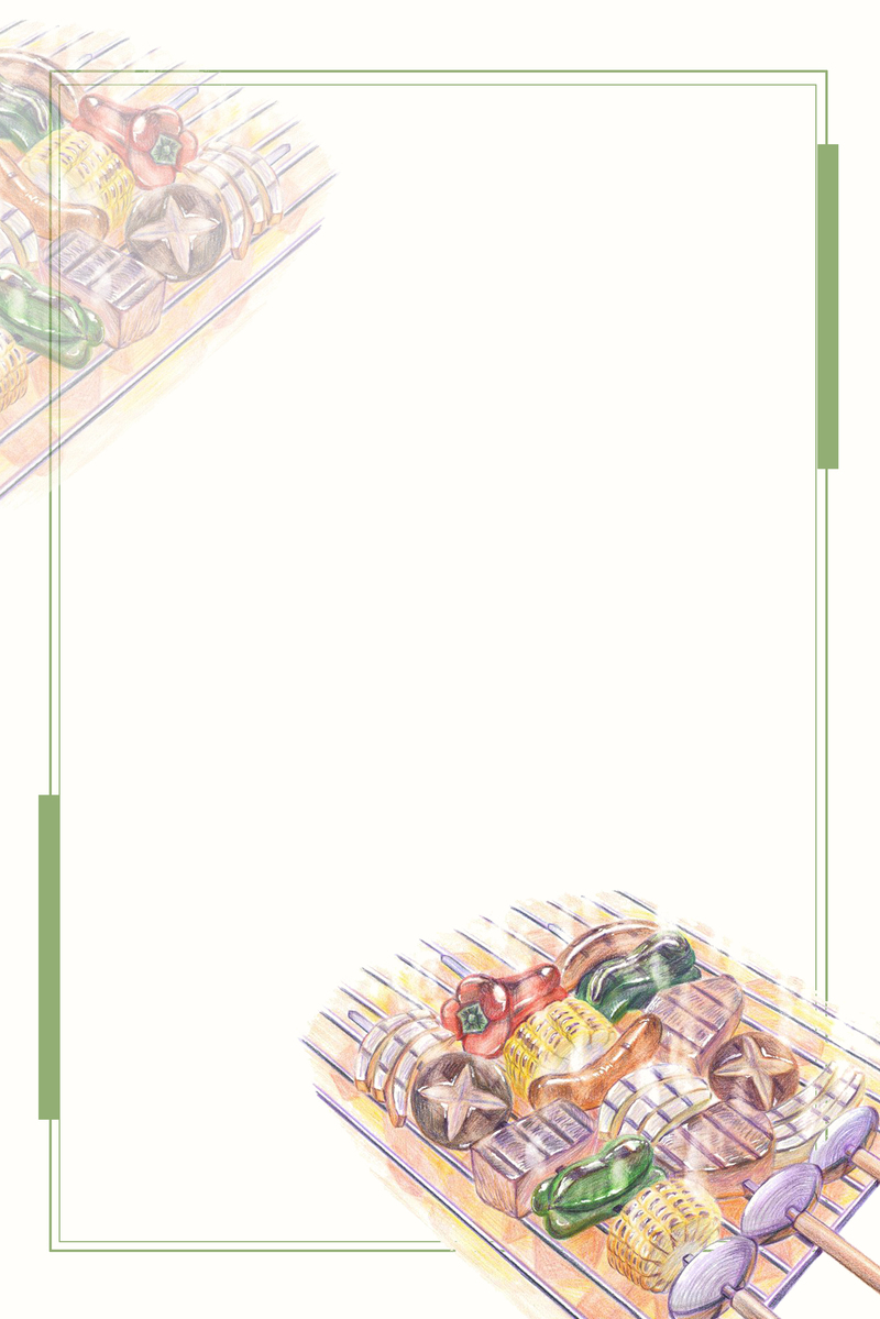 烧烤美食海报设计素材，另类高清JPG与PSD背景图免费下载