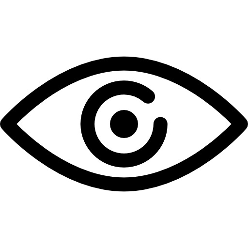 眼图标，高清PNG透明免扣素材，一键下载设计元素
