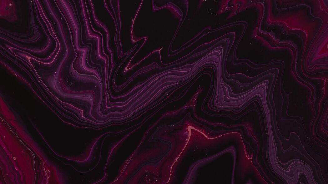 污渍液体抽象艺术，深色主题4K高清壁纸，3840x2160分辨率精美背景图片下载