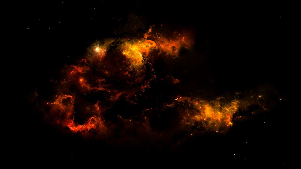 星云眩光辉光抽象之美，4K高清壁纸，3840x2160分辨率畅享下载