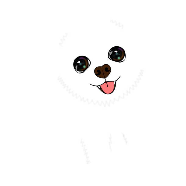 卡通小狗博美犬，萌态可掬的高清PNG透明图片，动植物元素丰富，动物AI设计素材免费下载