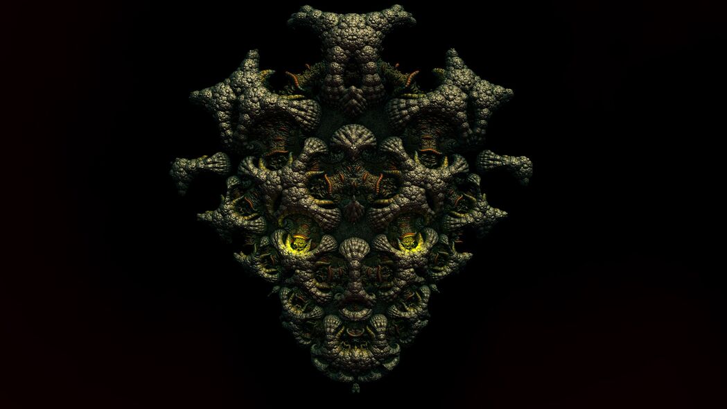 形状3D体积对象，精选4K高清壁纸，3840x2160超清背景图片下载