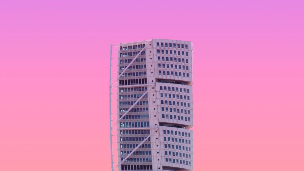 建筑之美，极简摩天大楼，惊艳4K高清壁纸（3840x2160）免费下载