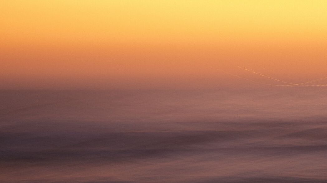 天空之美，朦胧云影黄昏长曝光，超清4K壁纸3840x2160，高清下载