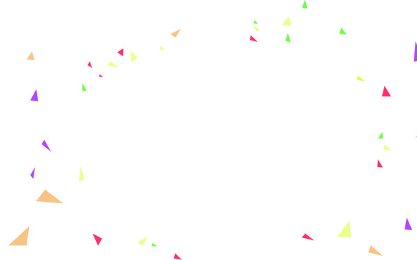 【限时免费下载】彩色几何形状招聘海报PNG透明图片，创意漂浮元素，高清设计素材
