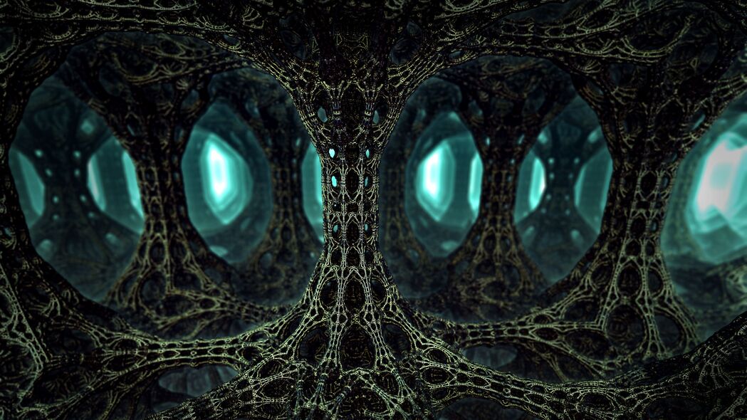 3D结构体积壁纸，高清4K 3840x2160背景图片下载
