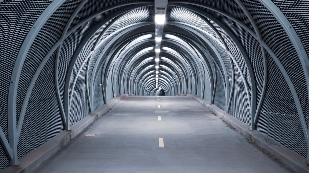 隧道桥梁建筑对称之美，精选4K高清壁纸，3840x2160分辨率，免费下载！