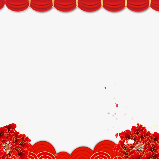 中国风手绘卡通PNG透明图片素材，高清下载，创意元素设计资源