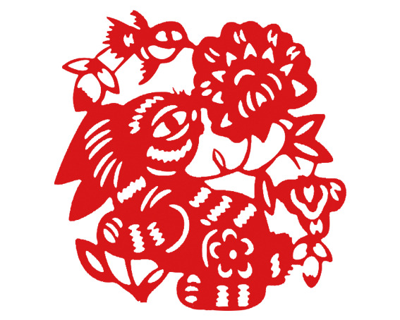 元旦春节元宵节日元素，鲜花兔子小鸟高清PNG透明图片及PSD设计素材下载