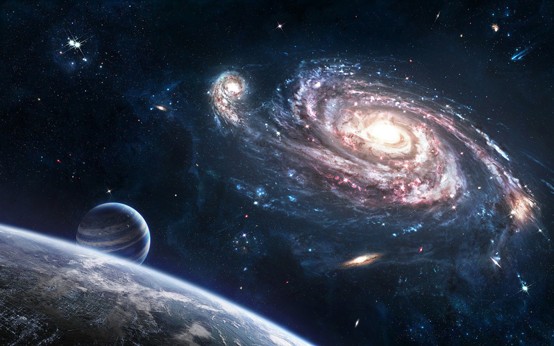 星空宇宙高清JPG图片，另类设计素材，一键下载