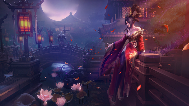 唯美古风游戏原画素材，高清PNG透明背景，风景摄影元素，设计必备