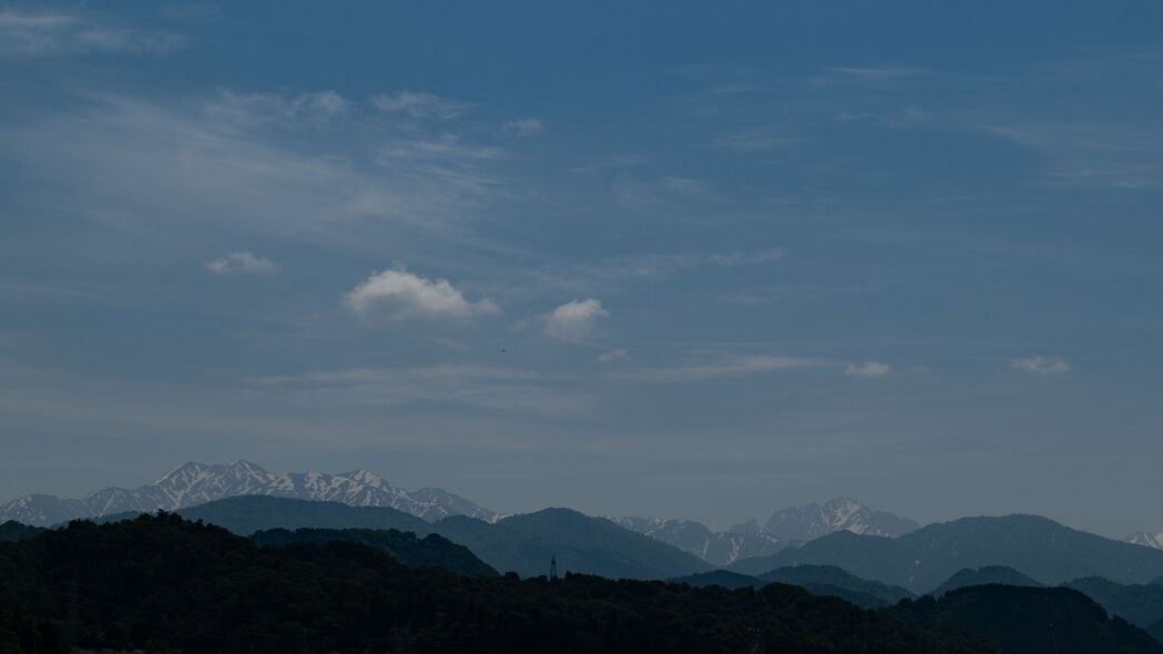 山脉云海天际彩虹绝美风景，精选4K超清壁纸3840x2160，高清下载尽享自然之美