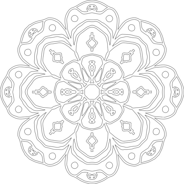 精美花朵PNG图案，高清透明装饰花纹设计素材下载
