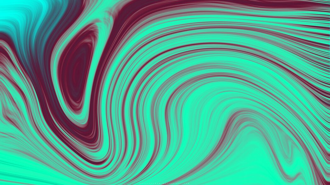 3840x2160高清污渍液体混合波浪纹理壁纸，4K背景图片下载