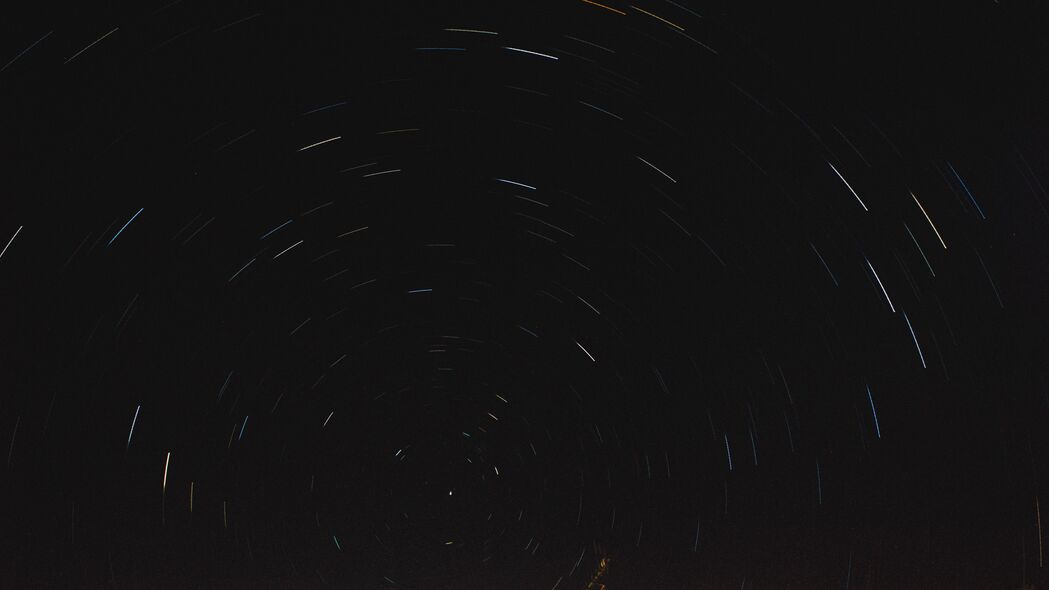星空之美，深色线条光泽星星，4K高清壁纸3840x2160免费下载