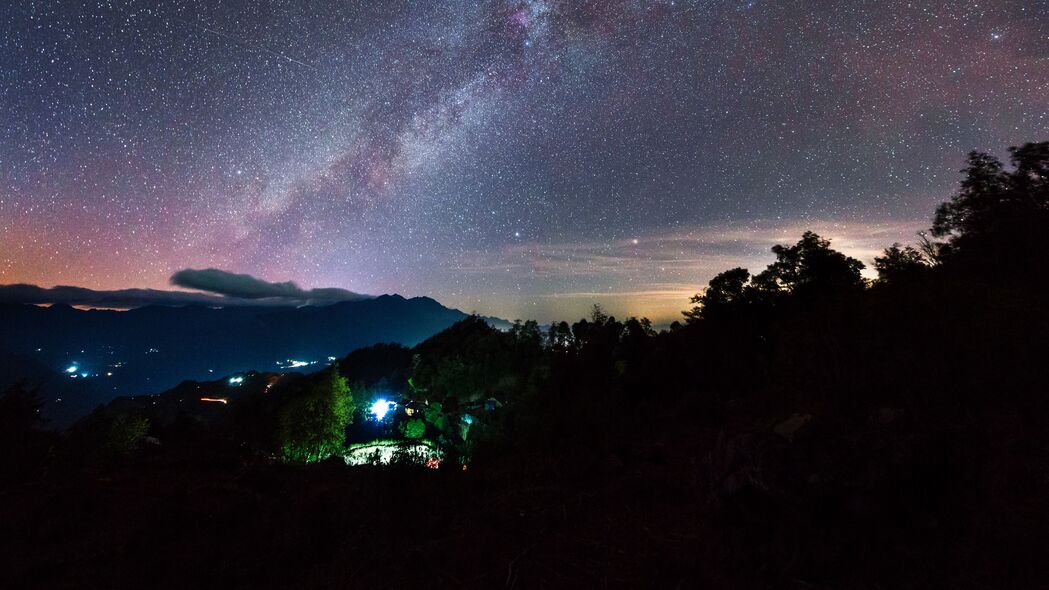 夜观银河繁星，越南绝美风景，超清4K壁纸，3840x2160高清下载