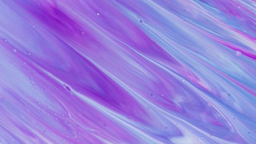 油漆波纹，紫色液体污渍，绝美4K壁纸，3840x2160超清下载