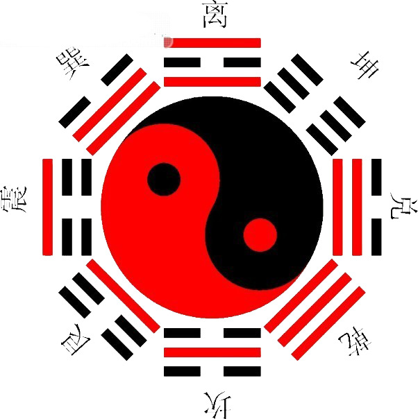 宗教信仰太极图，高清PNG透明图片，中国风装饰元素，PSD设计素材下载