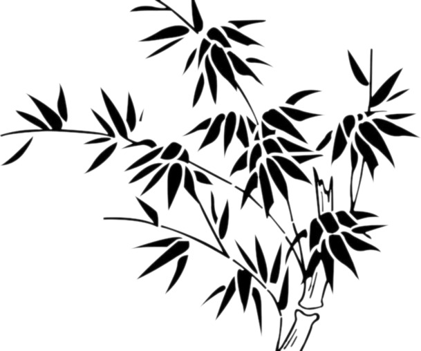 竹页PNG高清透明素材，多款式装饰元素，设计资源一键下载