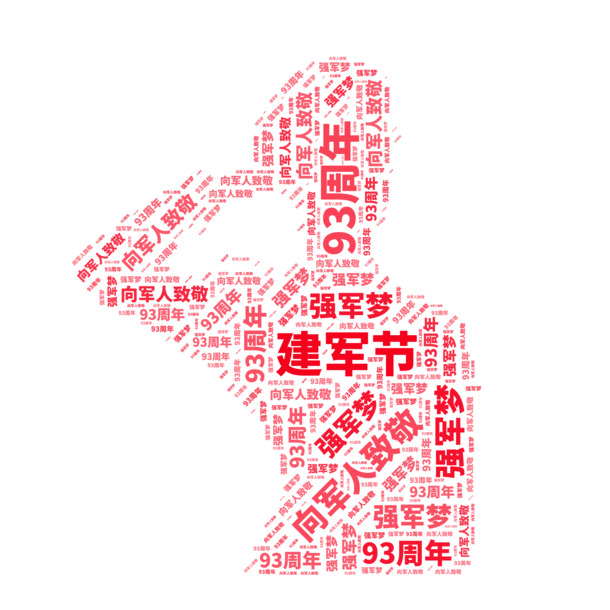 建军节90周年庆典，军人敬礼PNG透明图片素材，高清节日元素设计资源免费下载