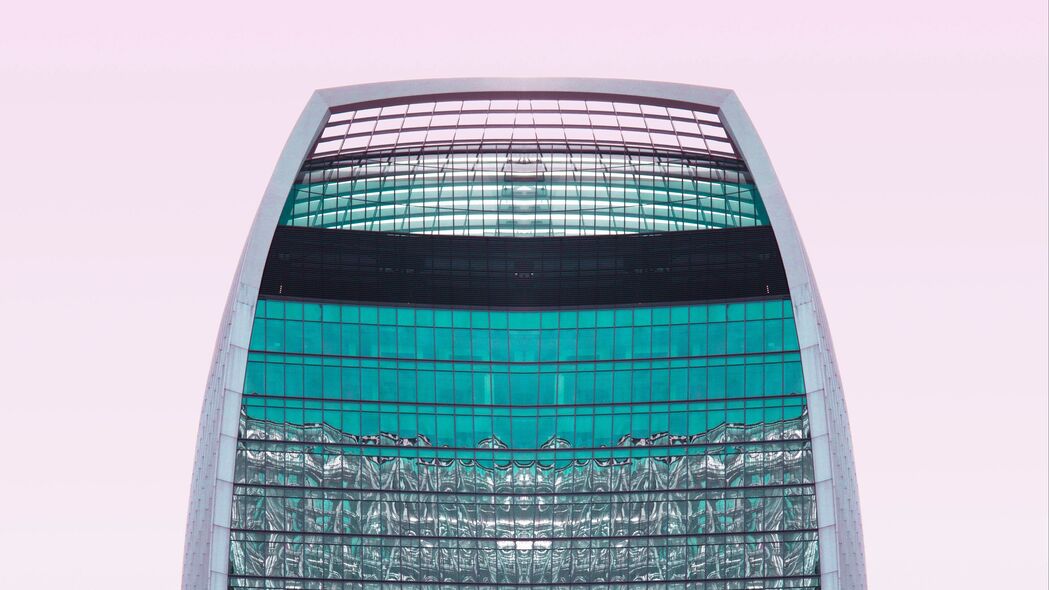 建筑立面极简主义，高清4K天空壁纸 3840x2160下载